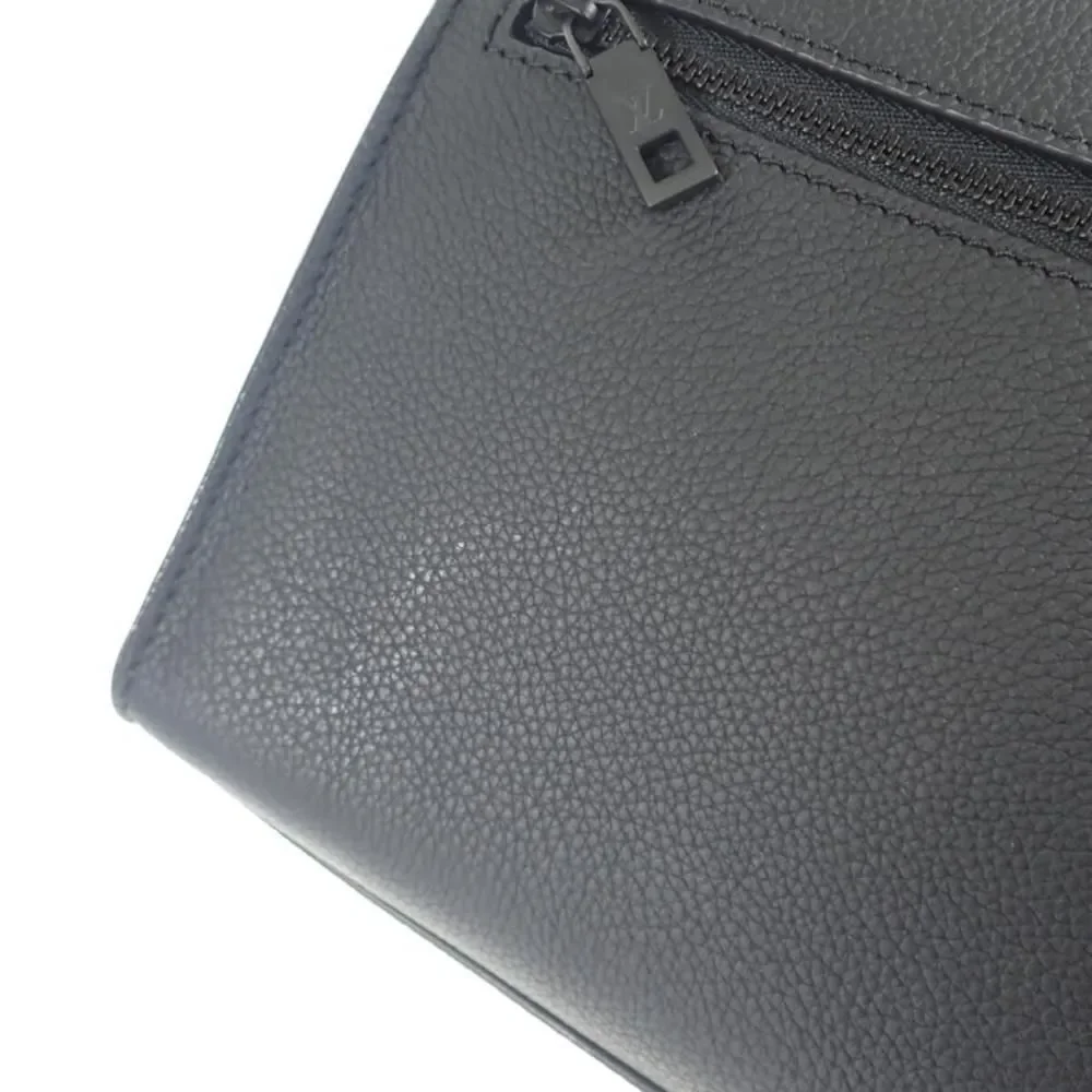 Louis Vuitton My LockMe BB Monochrome Shoulder Bag Calfskin Black